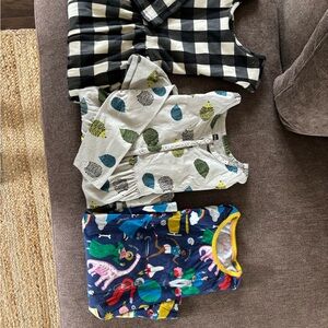 Hanna Andersson Black and White Casual Dress, etc